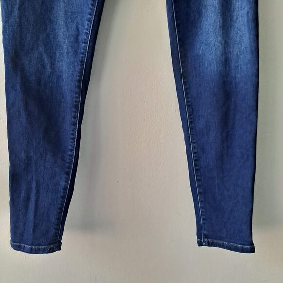 Isabel Maternity Dark Wash Denim Jeans Pants with Side Panel - Size 2/26R - Picture 6 of 11